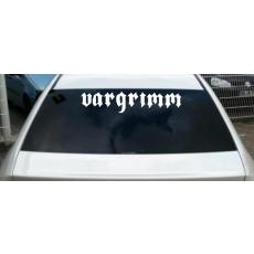 Vargrimm (Heckscheiben Aufkleber)