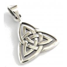 Trinity - keltischer Knoten (Kettenanhnger in Silber)