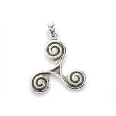 Davina – keltische Triskele (Kettenanhnger in Silber)