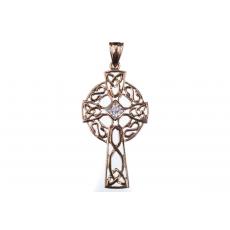 Arcana – keltisches Kreuz (Kettenanhnger in Bronze)