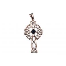 Arcana - keltisches Kreuz (Kettenanhnger in Bronze)