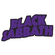 Black Sabbath - Logo Cut Out Aufnher