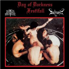Impaled Nazarene / Beherit - Day of Darkness LP (red vinyl)