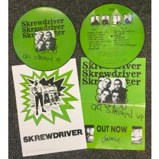 Skrewdriver - All Skrewed Up Picture LP