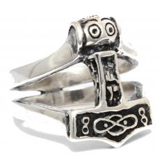 Thoran - Thorshammer Ring (Ring in Silber)