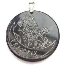 Amulett Freyja (Kettenanhnger aus Horn)