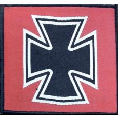Eisernes Kreuz rot/schwarz (Patch)