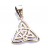 Trinity - keltischer Knoten (Kettenanhnger in Bronze)