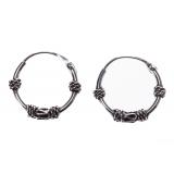 Arica - Hoops (earrings in silver)
