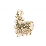 Dwalin - Celtic Deer (Pendant in Bronze)