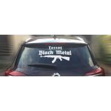 Terror Black Metal Rear Window Sticker