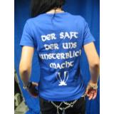 Met macht unbesiegbar (Girly T-Shirt) - limited blue shirt
