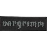 Vargrimm - Logo Schriftzug (Aufnäher)