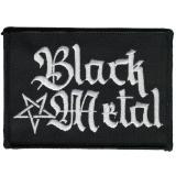 Black Metal + Pentagramm [hoch] (Aufnher)